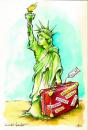 Cartoon: Liberty (small) by Liviu tagged statue of liberty
