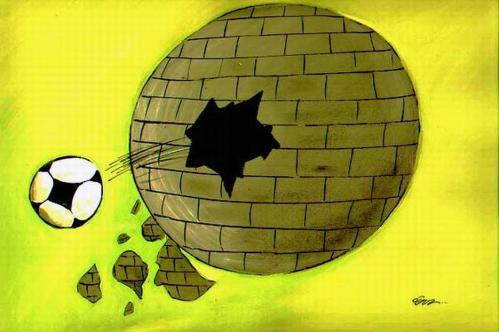 Cartoon: footbal (medium) by oguzgurel tagged humor