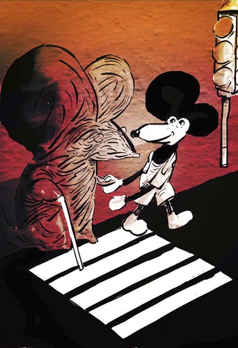 Cartoon: mouse (medium) by oguzgurel tagged humor