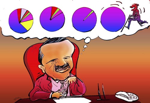 Cartoon: tayyip erdogan (medium) by oguzgurel tagged humor