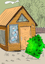Cartoon: home-virüs (small) by oguzgurel tagged home,virüs