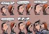 Cartoon: language (small) by oguzgurel tagged humor