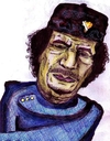 Cartoon: Moamar Ghaddafi (small) by artistocrat tagged politics,politician,libya,ghaddafi