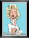 Cartoon: Marilyn Monroe Caricature (small) by domarn tagged marilyn,monroe,caricature,cartoon,celebrity