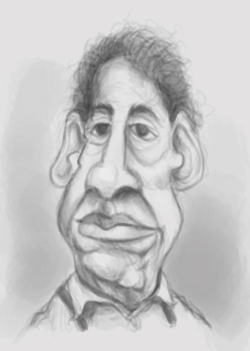 Cartoon: Jorge harrison (medium) by Rahul tagged caricature