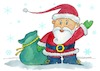 Cartoon: Happy Holidays (small) by dbaldinger tagged christmas,santa,claus,holiday,december