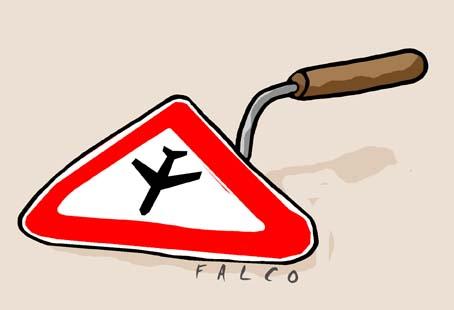 Cartoon: construction (medium) by alexfalcocartoons tagged construction