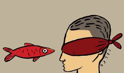 Cartoon: fish (medium) by alexfalcocartoons tagged fish