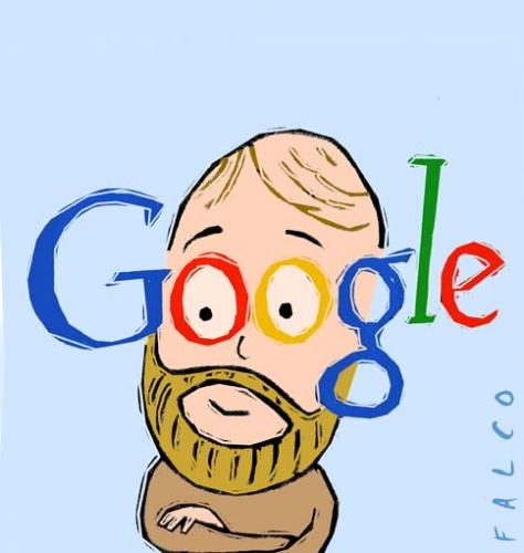 Cartoon: Google (medium) by alexfalcocartoons tagged search,google,find,