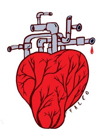 Cartoon: heart (medium) by alexfalcocartoons tagged heart