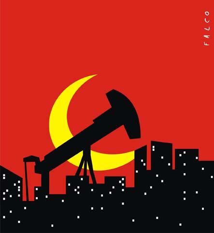 Cartoon: russianoil (medium) by alexfalcocartoons tagged russianoil
