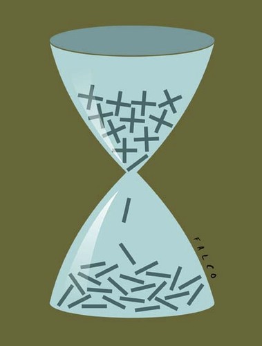 Cartoon: time (medium) by alexfalcocartoons tagged time