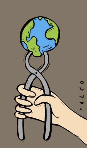Cartoon: world (medium) by alexfalcocartoons tagged world