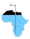 Cartoon: Africawater (small) by alexfalcocartoons tagged africawater