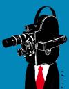 Cartoon: cameraman (small) by alexfalcocartoons tagged cameraman