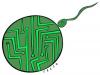 Cartoon: creation (small) by alexfalcocartoons tagged robot,science,fecundation,electronical,