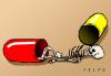 Cartoon: medicine (small) by alexfalcocartoons tagged medicine,drugs,death