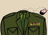 Cartoon: military (small) by alexfalcocartoons tagged military