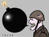 Cartoon: wartime (small) by alexfalcocartoons tagged wartime