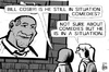 Cartoon: Bill Cosby situation (small) by sinann tagged bill,cosby,comedy,rape,allegations,situation