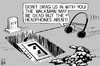 Cartoon: Death of Walkman (small) by sinann tagged death,sony,walkman