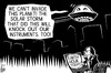 Cartoon: Earth Hour invasion (small) by sinann tagged earth,hour,alien,invasion