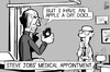 Cartoon: Steve Jobs (small) by sinann tagged steve,jobs,apple,doctor
