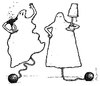 Cartoon: GHOSTS (small) by ALEX gb tagged ghosts,humor,alex