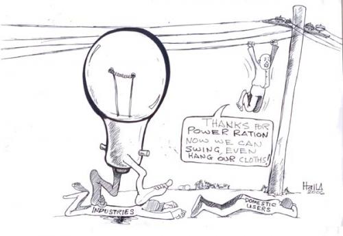 Cartoon: power ration (medium) by fredhalla tagged what,happens,when,you,get,power,only,from,midnight,