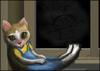 Cartoon: My little kitten (small) by taravat niki tagged kitten,cat