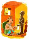 Cartoon: Mummy (small) by Salas tagged mummy,wc,toilet,egypt,