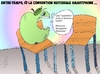 Cartoon: la pomme et la chaise vide (small) by BinaryOptions tagged optionsclick,trader,tradez,trading,option,options,binaire,binaires,apple,appl,samsung,smartphone,caricature,comics,satire,parodie