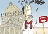 Cartoon: Pope Benedict XVI quits cartoon (small) by BinaryOptions tagged binary,option,options,vatican,pope,benedict,optionsclick,caricature,cartoon,editorial,business,news,politics,religion,church,resign,trade,trading,comic