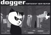 Cartoon: dogger (small) by EMMEKE tagged animals dogger character comic tiere cat dog patch brave scary katze hund revier boese wald forest streetcat straßenkatze design vector outline bw angsthase