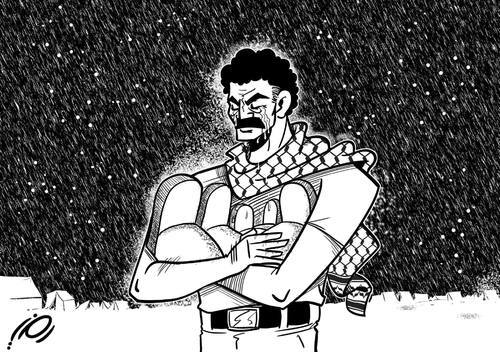 Cartoon: Joseph the Palestinian (medium) by ramzytaweel tagged joseph,palestine,syria,camps,war