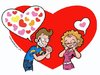 Cartoon: how much do you love me? (small) by ramzytaweel tagged love,hearts
