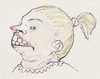 Cartoon: Hagatha (small) by vokoban tagged hag,old,woman,scribble,ugly
