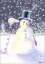 Cartoon: Suicide of a Snowman (small) by Ridha Ridha tagged suicide of snowman black humor cartoon by ridha