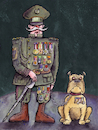 Cartoon: THE DOG AS FELLOW MAN (small) by Ridha Ridha tagged dog,man,satirical,cartoon,book