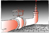 Cartoon: The Kremlin is a tube. (small) by tunin-s tagged the,kremlin,as,tube