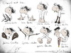 Cartoon: Edward mit den (small) by Carlo Büchner tagged edward,mit,den,scherenhaenden,johnny,depp,1990,film,parodie,gag,cartoon,satire,carlo,büchner,ray,2014