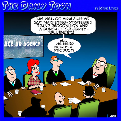 Cartoon: Advertising agency (medium) by toons tagged instagram,influencer,advertising,ad,campaign,new,products,instagram,influencer,advertising,ad,campaign,new,products