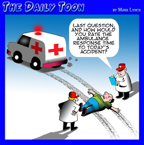 Cartoon: Ambulance (medium) by toons tagged surveys,ambulances,hospitals,surveys,ambulances,hospitals