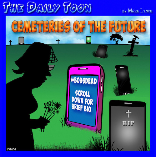 Cartoon: Cemetery (medium) by toons tagged death,cemeteries,death,cemeteries