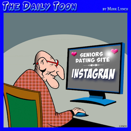 Cartoon: Instagram (medium) by toons tagged social,media,dating,site,social,media,dating,site