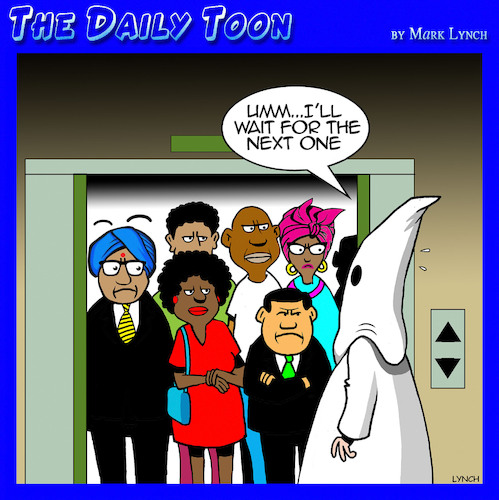 Cartoon: KKK (medium) by toons tagged klu,klux,klan,colored,people,racists,klu,klux,klan,colored,people,racists