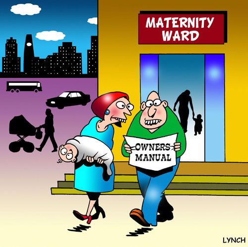 Cartoon: maternity ward (medium) by toons tagged maternity,babies,pregnant,children,hospital