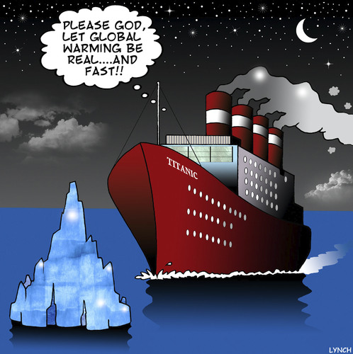 Cartoon: Please God (medium) by toons tagged titanic,global,warming,melting,ice,caps