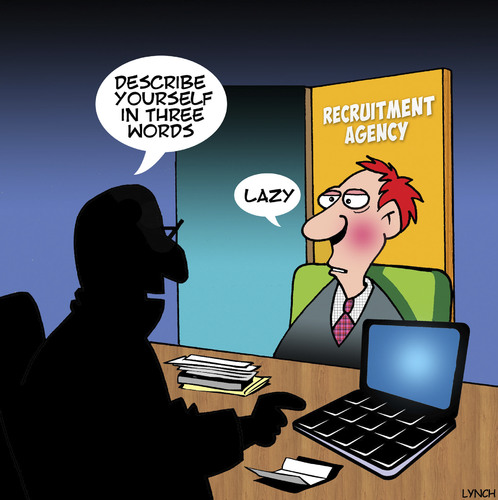 Cartoon: Recruitment (medium) by toons tagged lazy,recruitment,now,hiring,employment,agency,lazy,recruitment,now,hiring,employment,agency