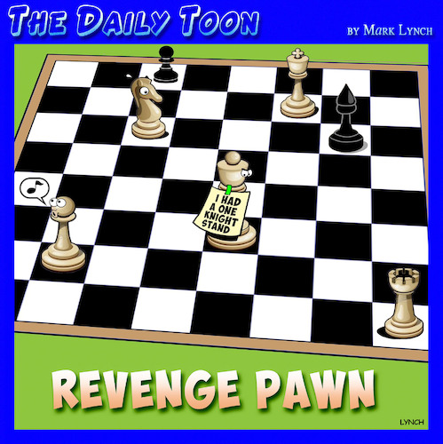 Cartoon: Revenge porn (medium) by toons tagged chess,pawns,pieces,one,night,stand,chess,pawns,pieces,one,night,stand
